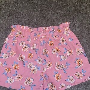 Floral Pink Women's Shorts